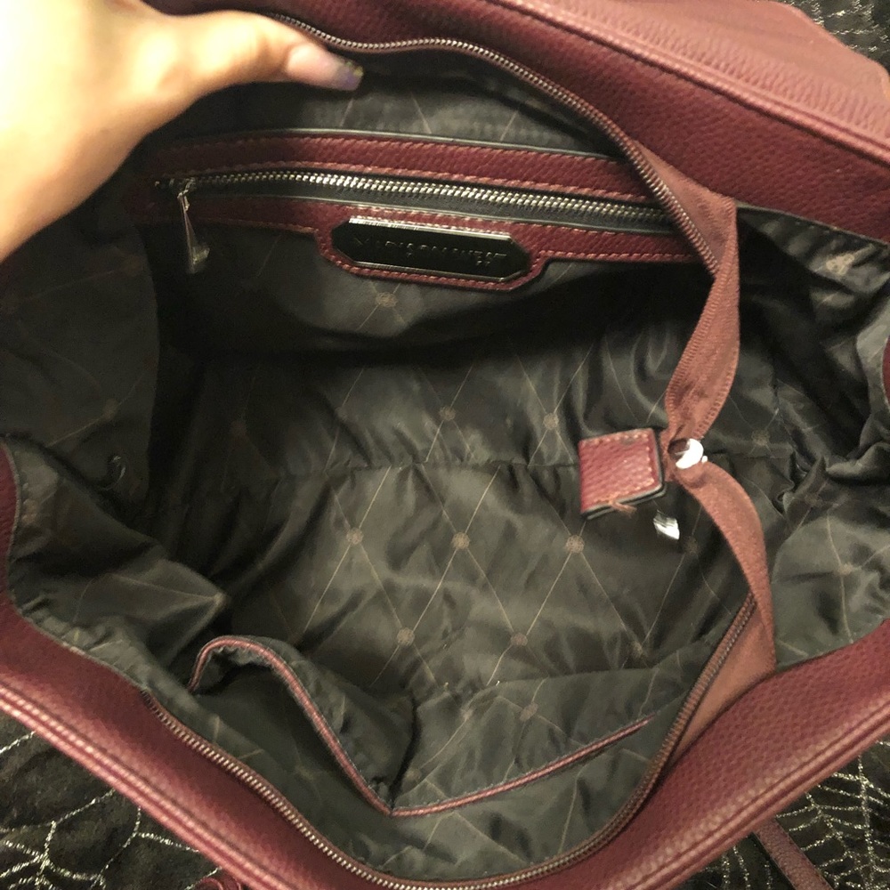 New Madison West Burgundy Shoulder Purse Gem